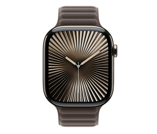 Apple Karbowany pasek FineWoven 44-49mm S/M szarobrązowy - 1282324 - zdjęcie 3
